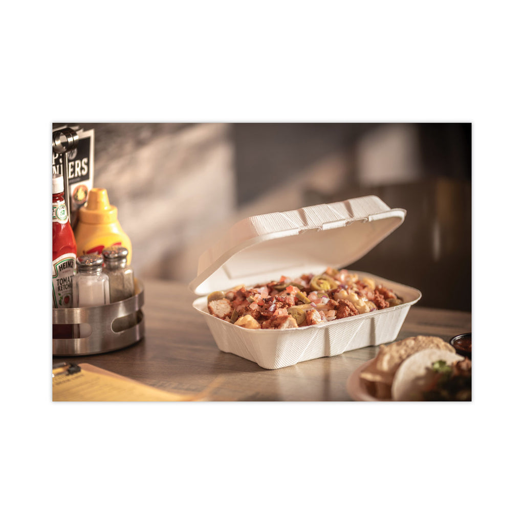 earthchoice-bagasse-hinged-lid-container-dual-tab-lock-91-x-61-x-33-natural-sugarcane-150-carton_pctymch00890001 - 8