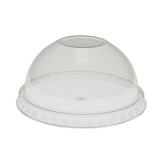 EarthChoice Strawless RPET Lid, Dome Lid, Fits 9 oz to 20 oz "A" Cups, Clear, 900/Carton