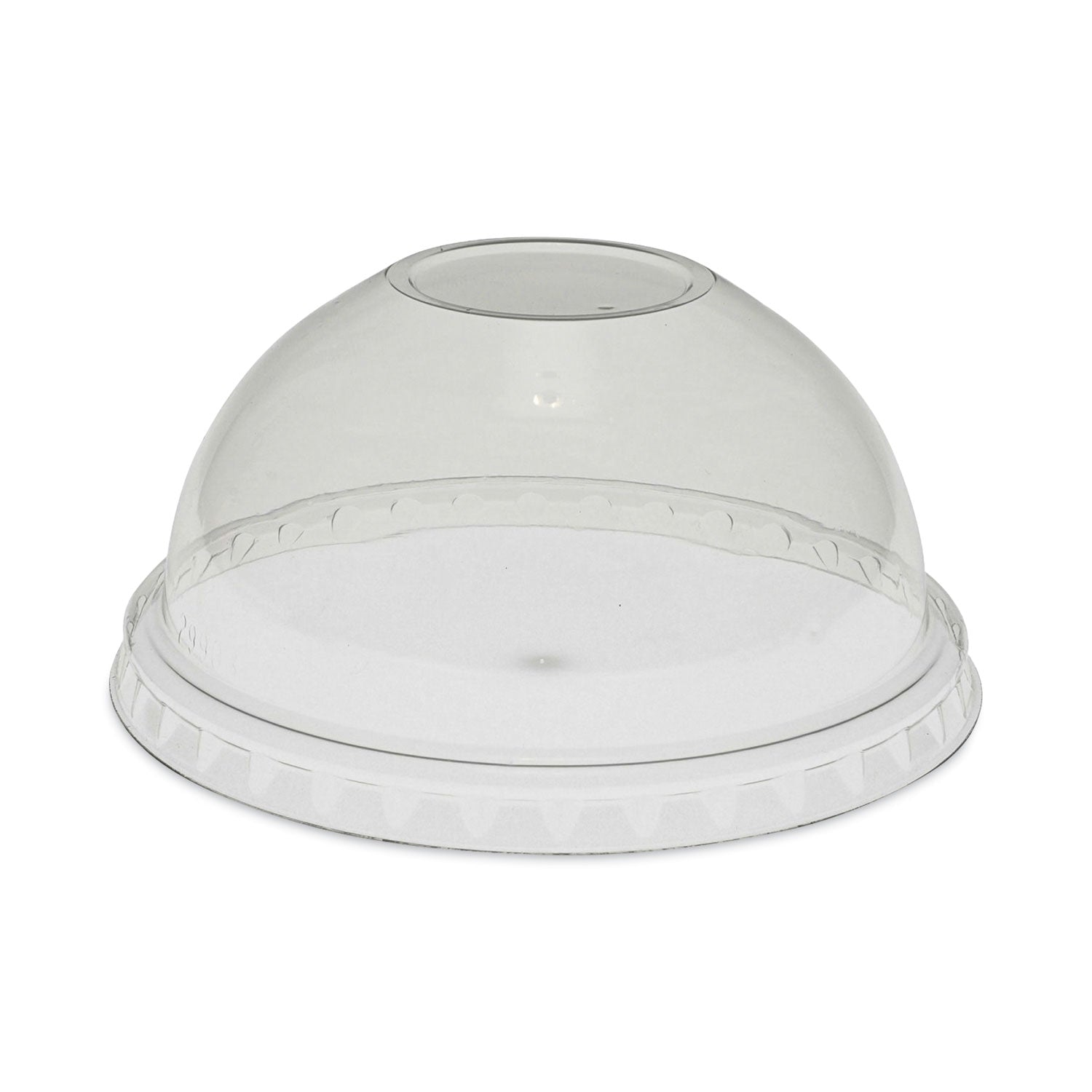 EarthChoice Strawless RPET Lid, Dome Lid, Fits 9 oz to 20 oz "A" Cups, Clear, 900/Carton