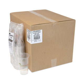 EarthChoice Compostable Cold Cup, 24 oz, Clear/Printed, 580/Carton