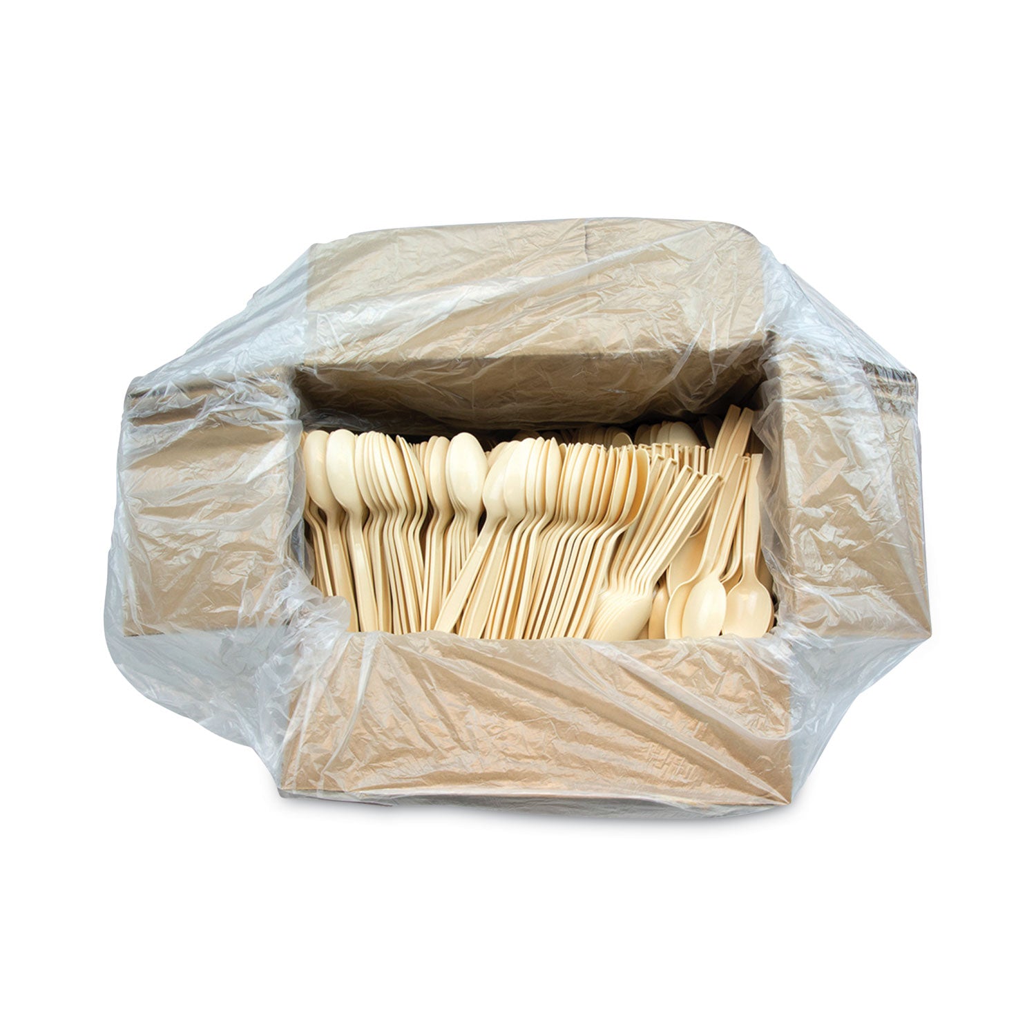 EarthChoice PSM Cutlery, Heavyweight, Spoon, 5.88", Tan, 1,000/Carton