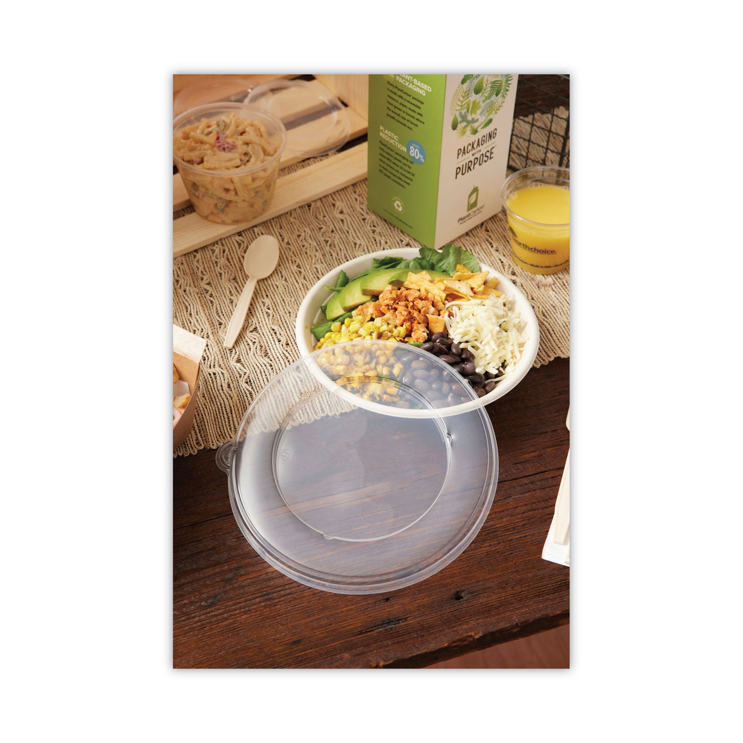 EarthChoice PSM Cutlery, Heavyweight, Spoon, 5.88", Tan, 1,000/Carton