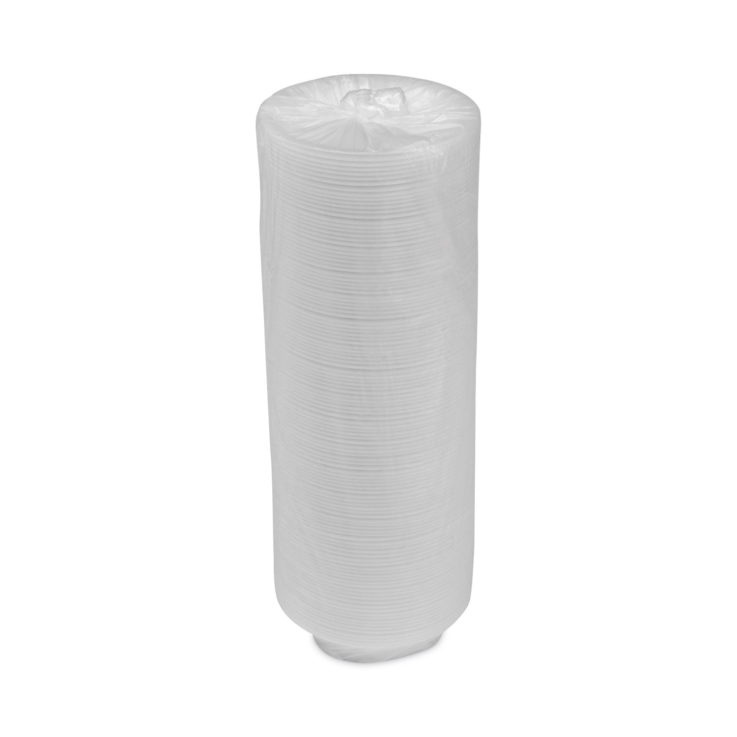 Placesetter Satin Non-Laminated Foam Dinnerware, Bowl, 5 oz, 4.5" dia, White, 1,250/Carton
