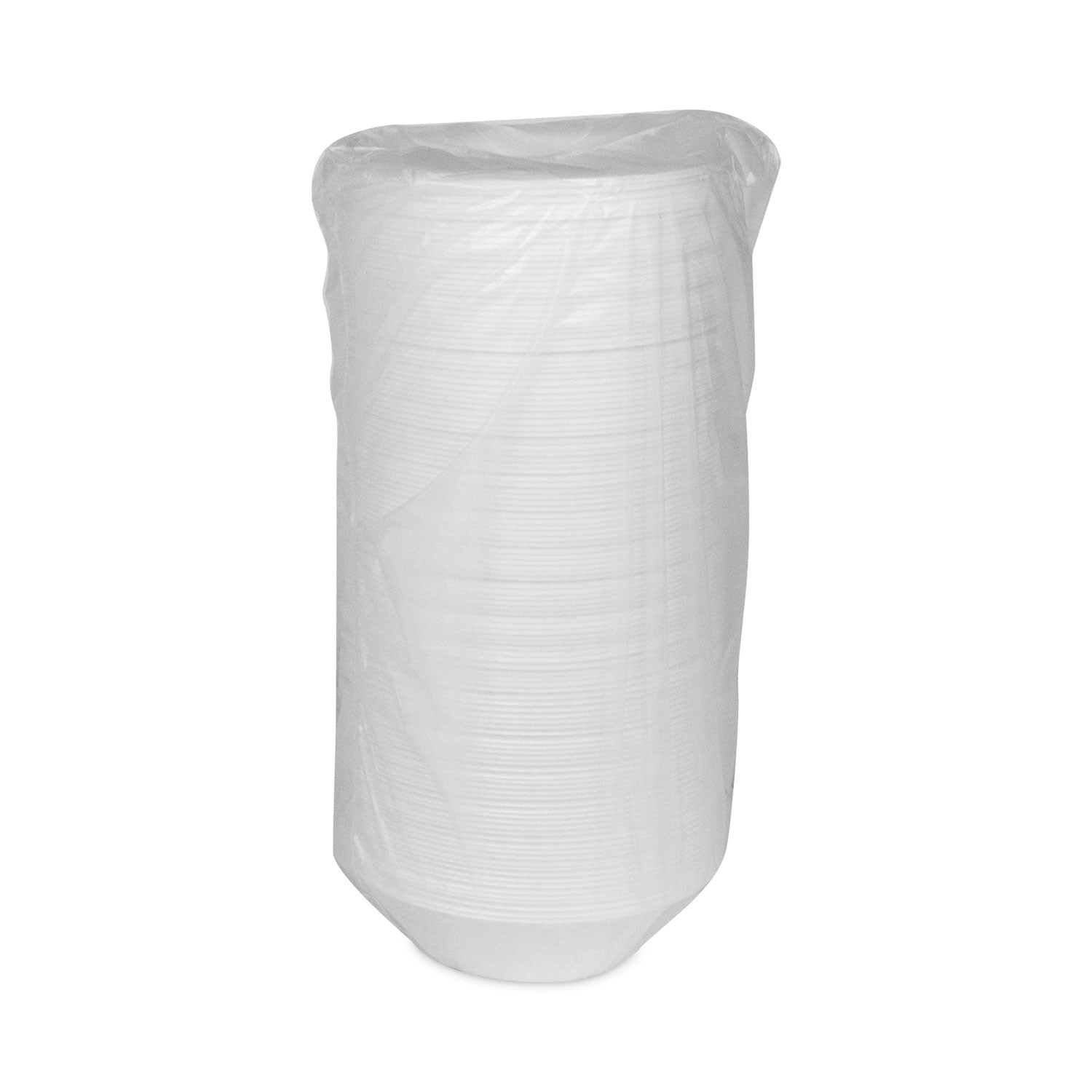 Placesetter Satin Non-Laminated Foam Dinnerware, Bowl, 12 oz, 6" dia, White, 1,000/Carton