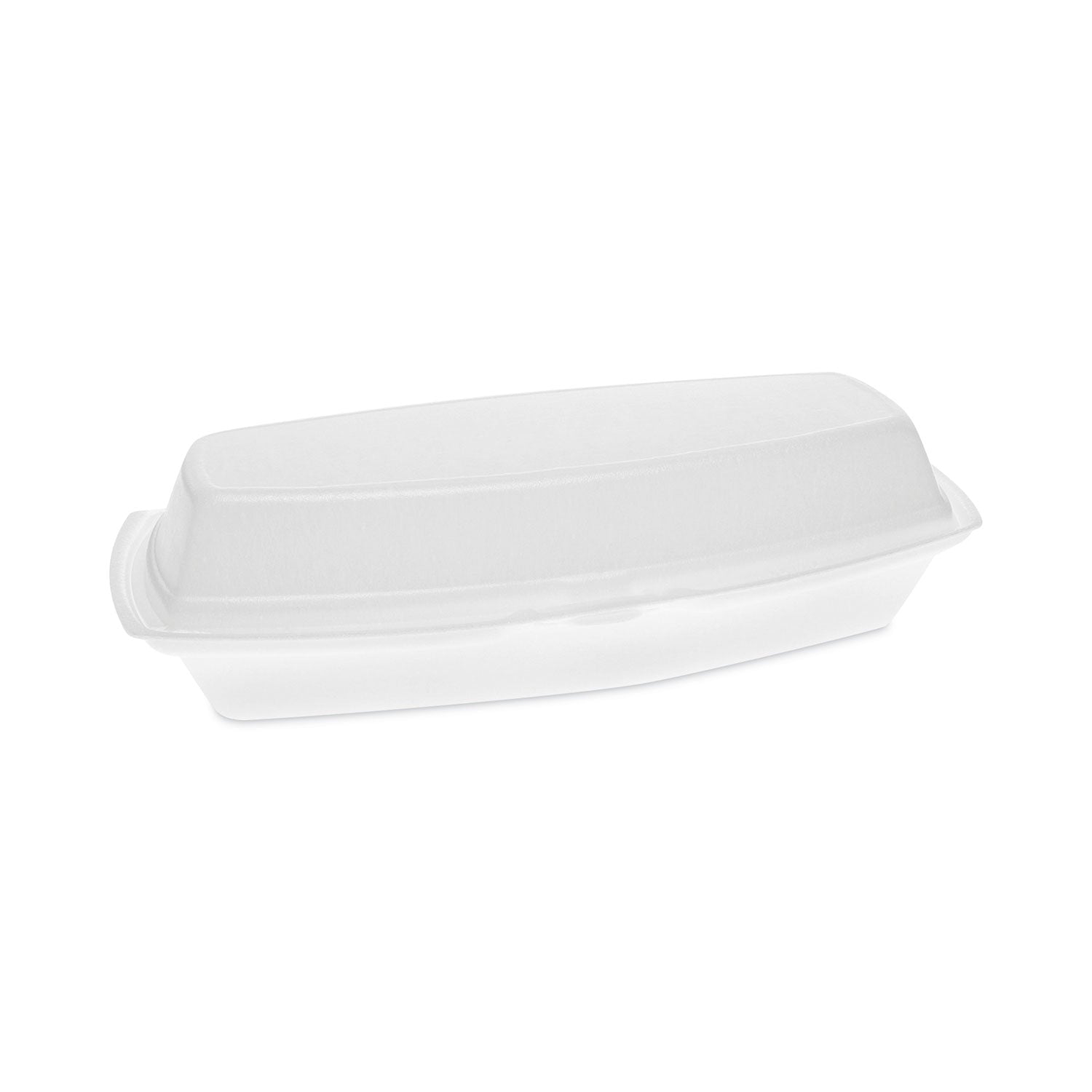 foam-hinged-lid-container-single-tab-lock-hot-dog-725-x-3-x-2-white-504-carton_pctyth100980000 - 1