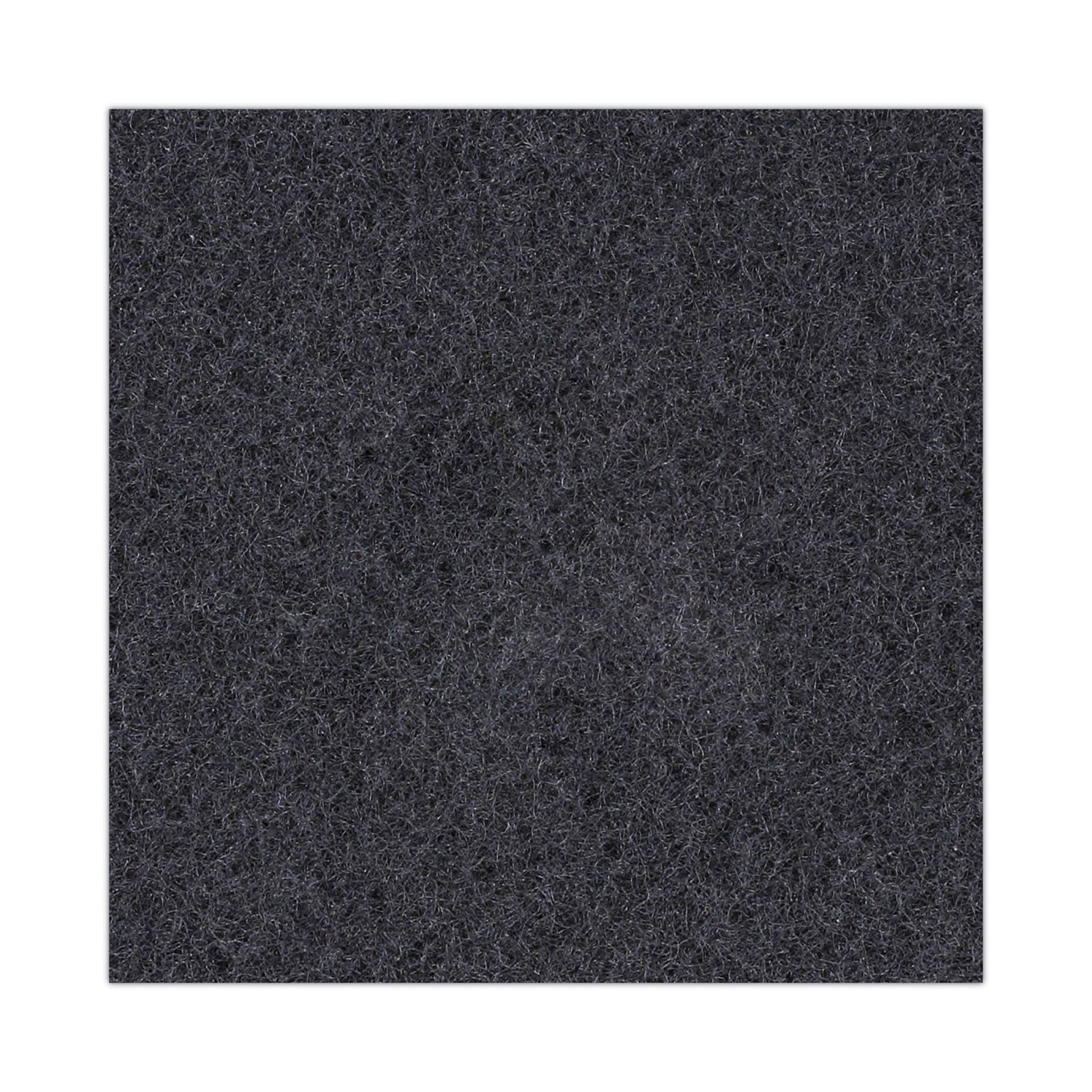 Stripping Floor Pads, 20" Diameter, Black, 5/Carton - 