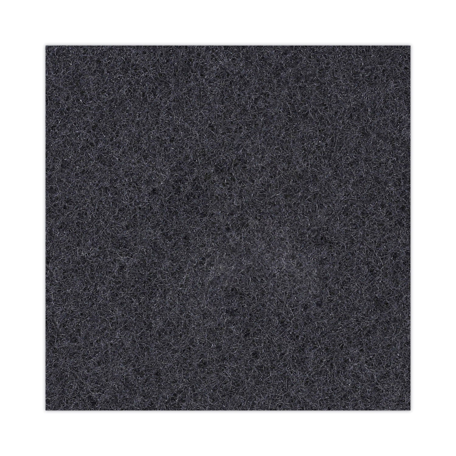 Stripping Floor Pads, 19" Diameter, Black, 5/Carton - 