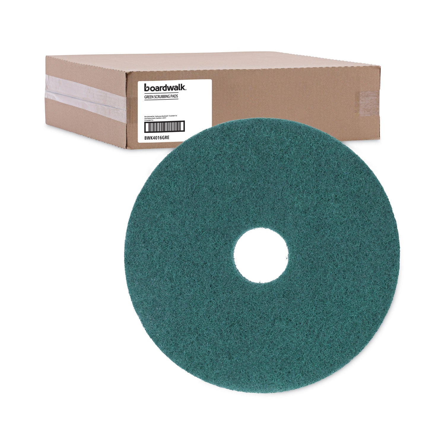 heavy-duty-scrubbing-floor-pads-16-diameter-green-5-carton_bwk4016gre - 5