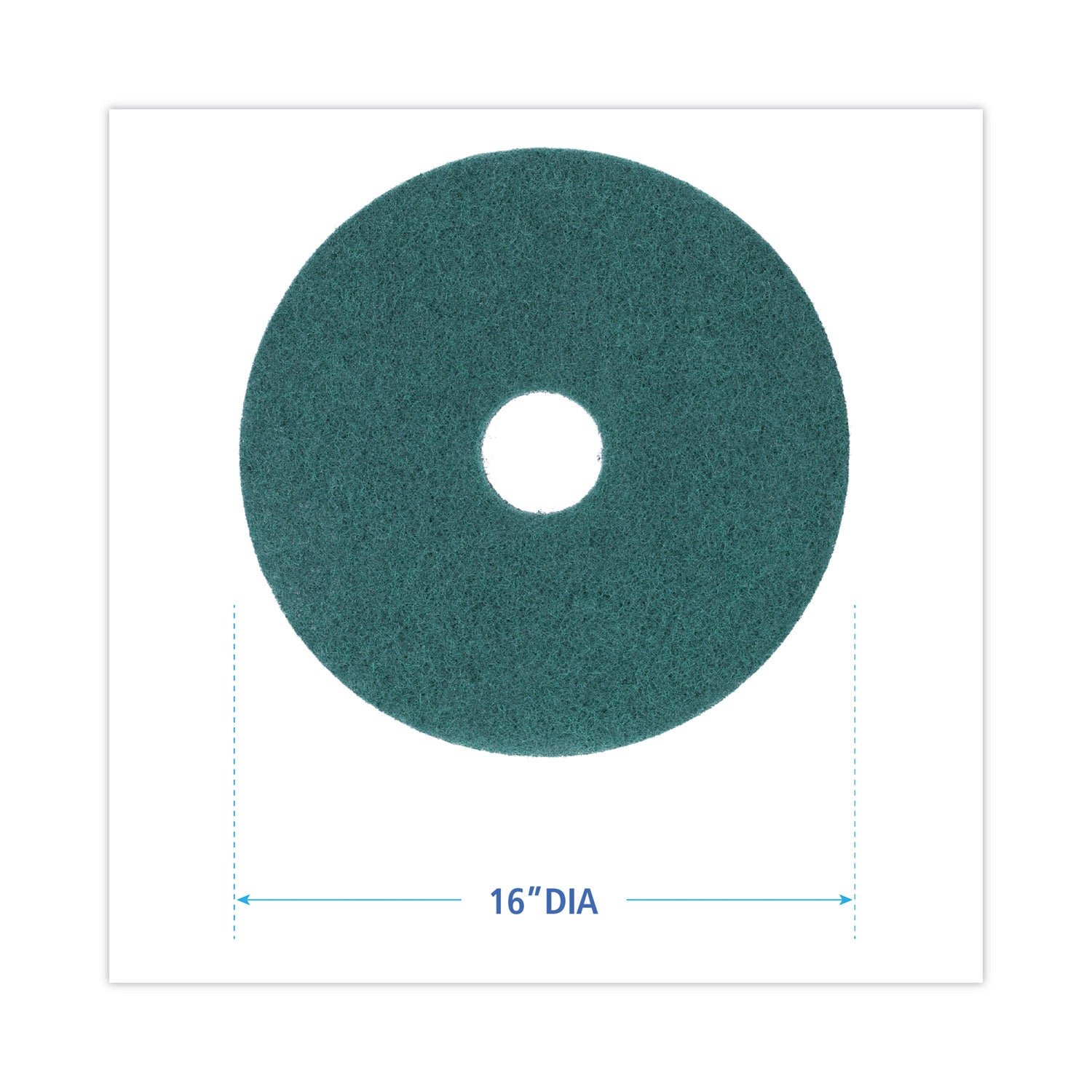 heavy-duty-scrubbing-floor-pads-16-diameter-green-5-carton_bwk4016gre - 2