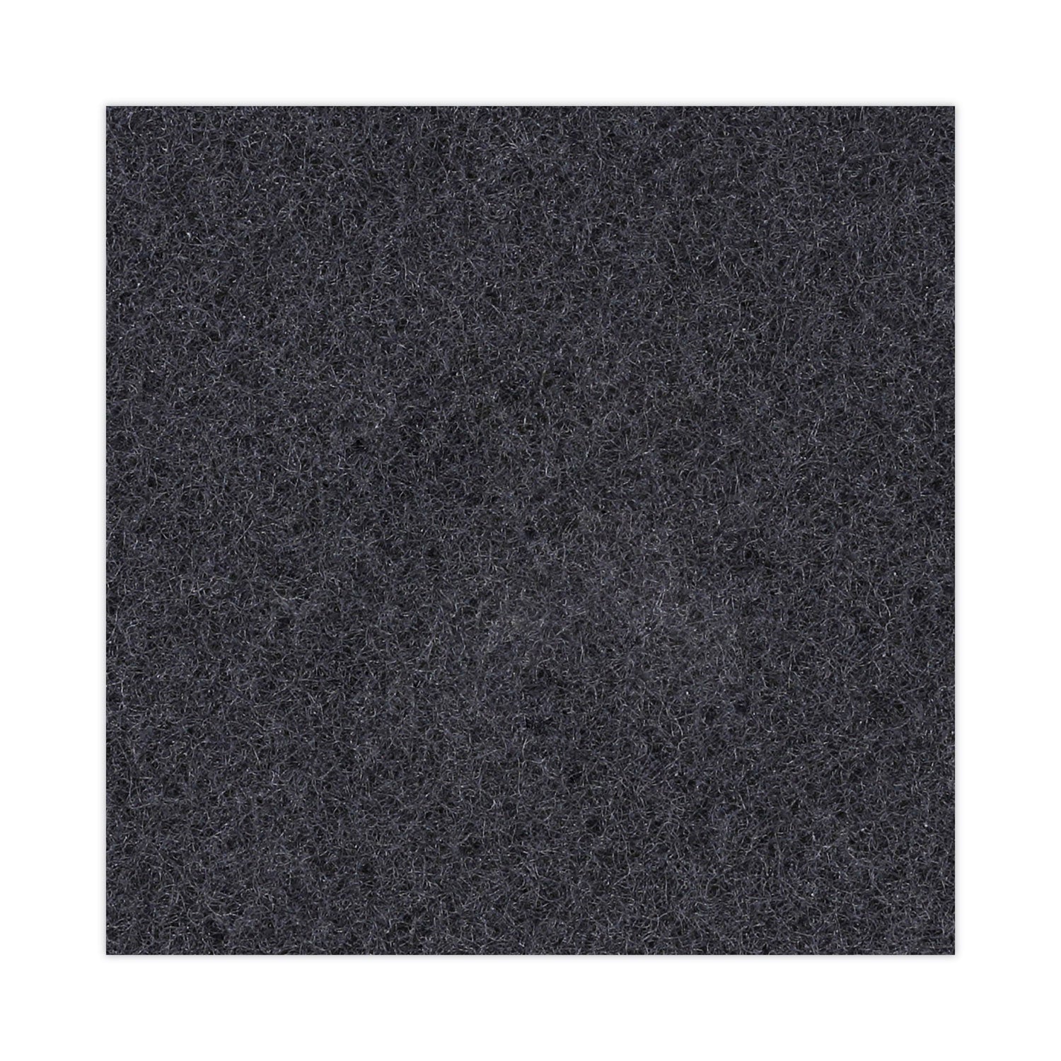Stripping Floor Pads, 13" Diameter, Black, 5/Carton