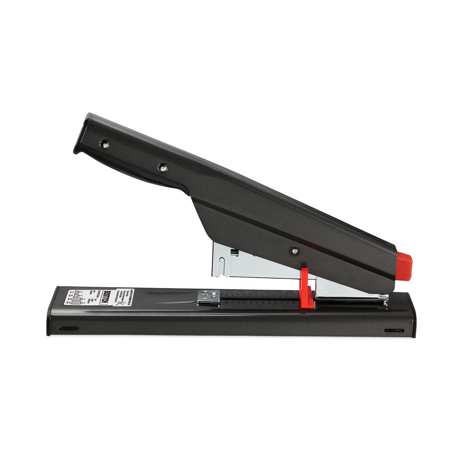 Antimicrobial 130-Sheet Heavy-Duty Stapler, 130-Sheet Capacity, Black