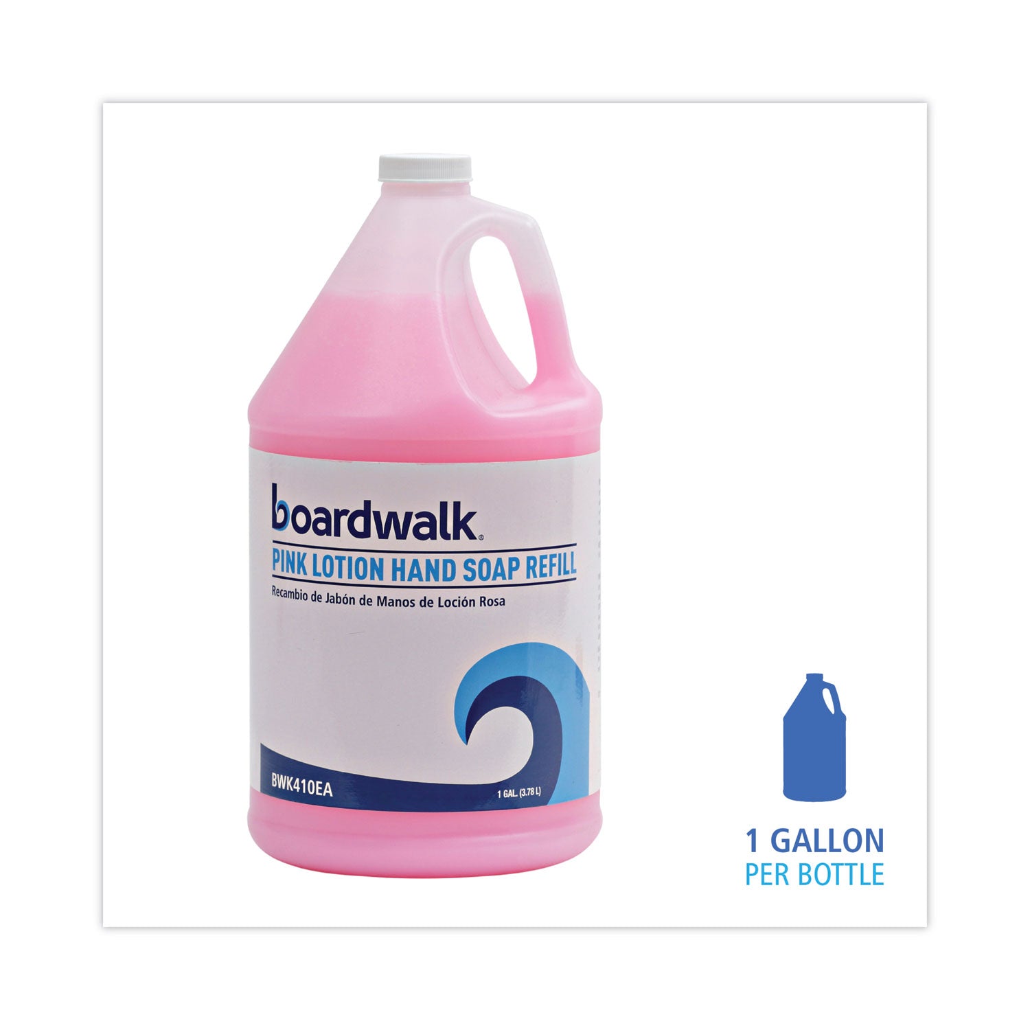 mild-cleansing-pink-lotion-soap-cherry-scent-liquid-1-gal-bottle_bwk410ea - 2