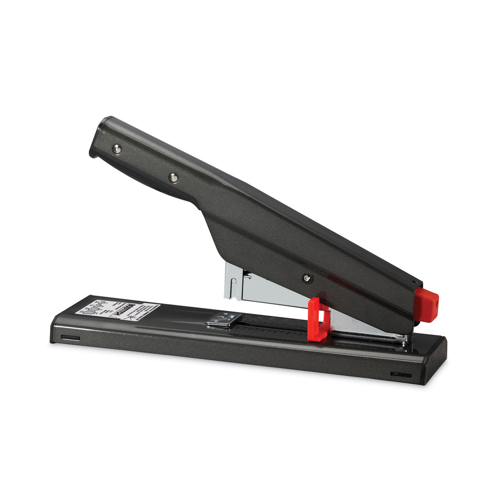 Antimicrobial 130-Sheet Heavy-Duty Stapler, 130-Sheet Capacity, Black