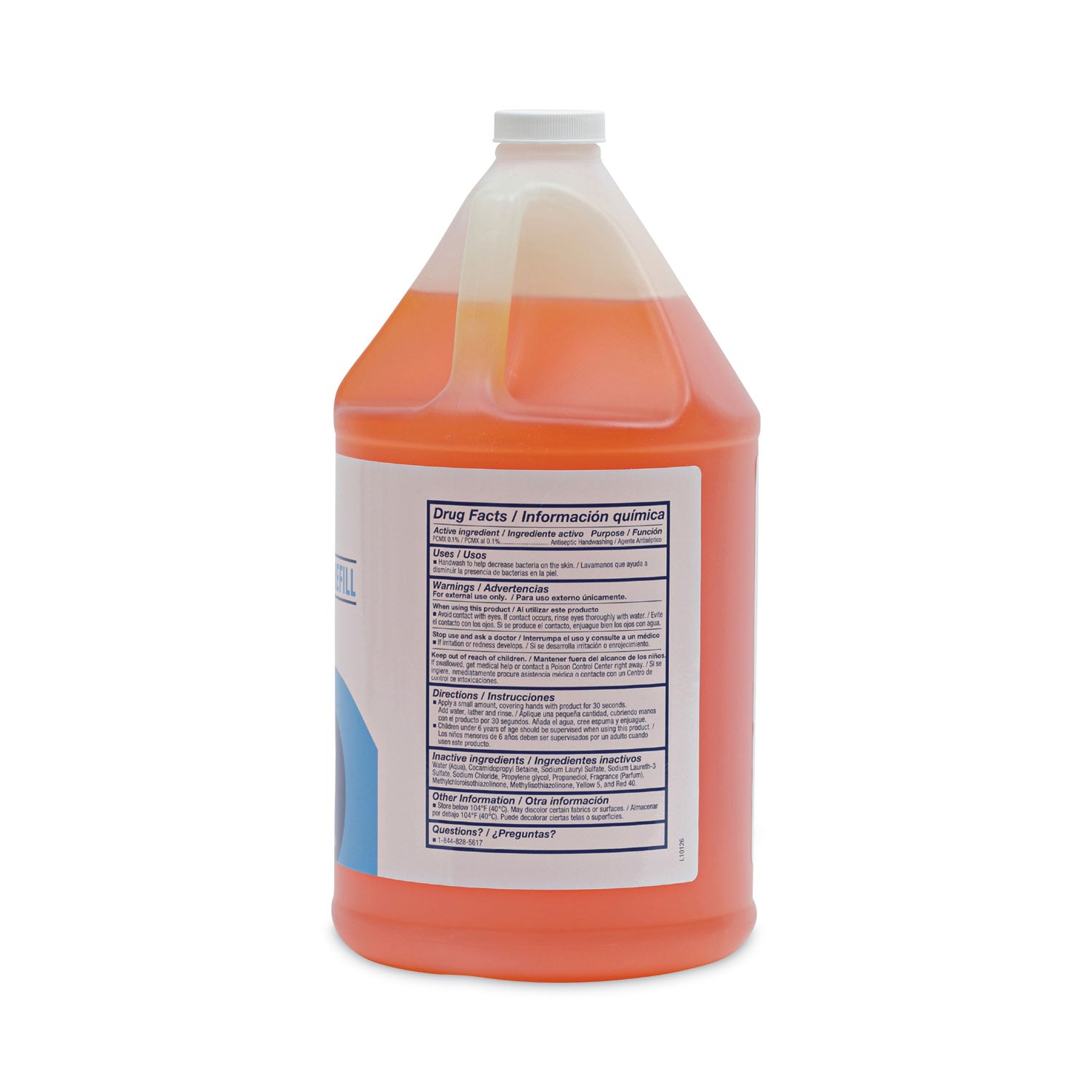 Antibacterial Liquid Soap, Clean Scent, 1 gal Bottle