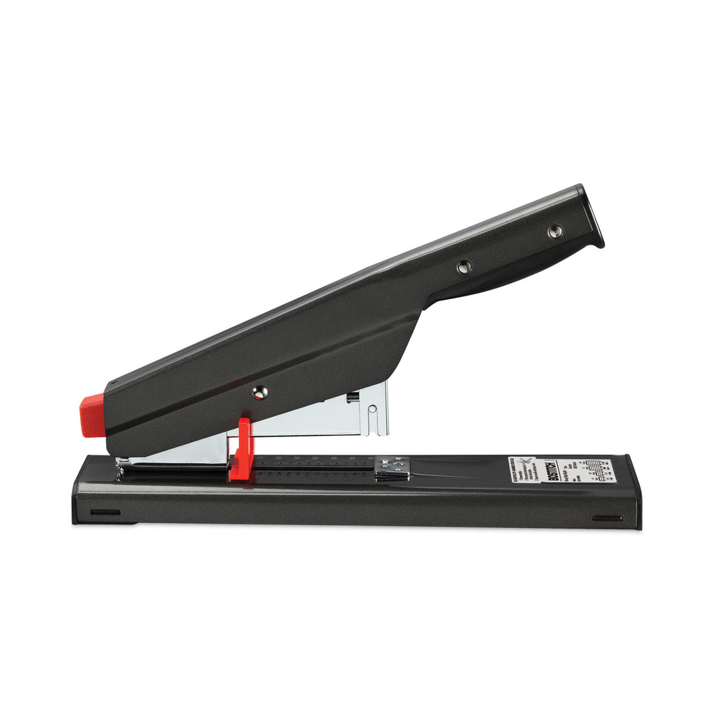 Antimicrobial 130-Sheet Heavy-Duty Stapler, 130-Sheet Capacity, Black