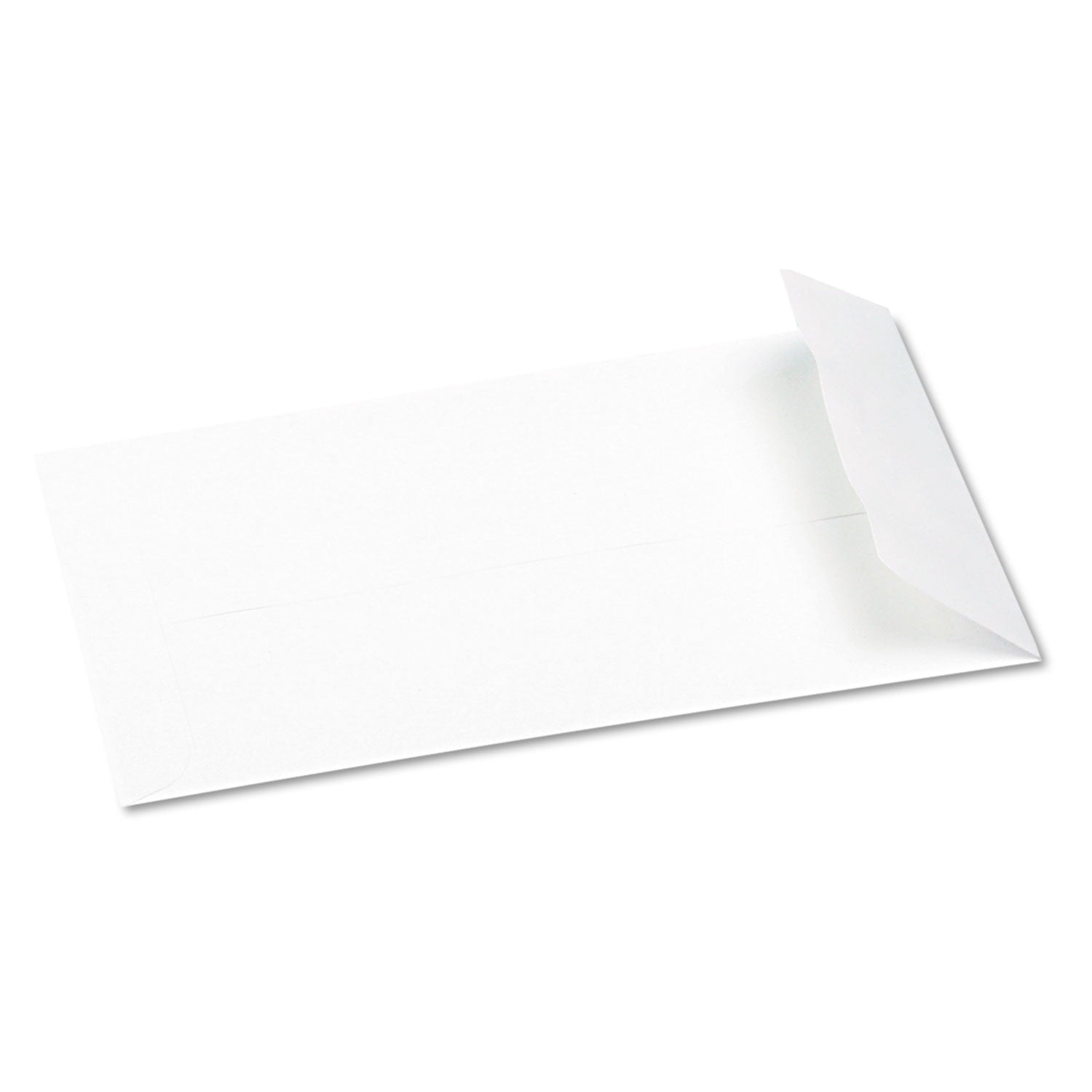 Redi-Seal Catalog Envelope, #1, Cheese Blade Flap, Redi-Seal Adhesive Closure, 6 x 9, White, 100/Box - 