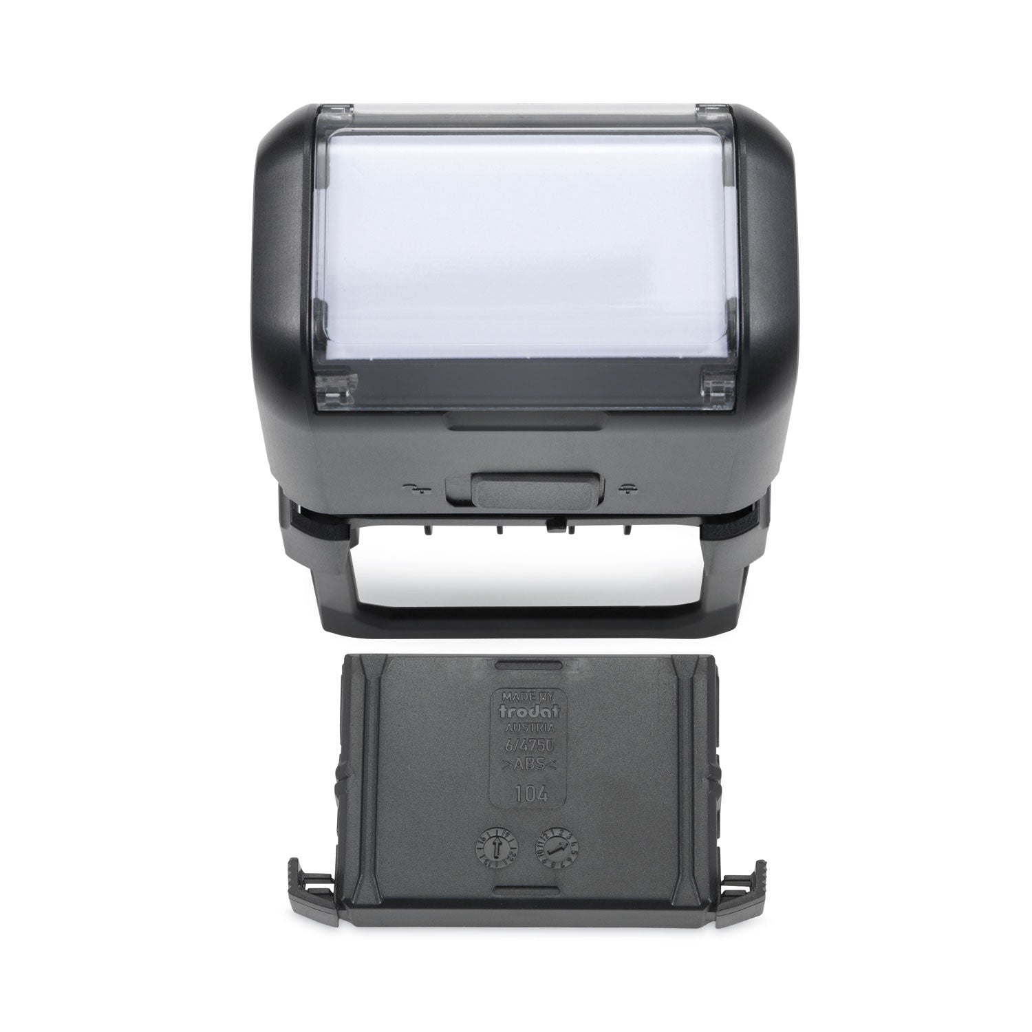Printy Do It Yourself Self-Inking Message Dater,1.63 x 1, Blue/Red - 