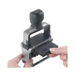 Professional Self-Inking Numberer, Ten Bands/Digits, Type Size: 2, Black - 