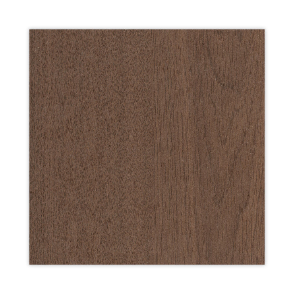 Mod Desk Hutch, 3 Compartments, 72w x 14d x 39.75h, Sepia Walnut