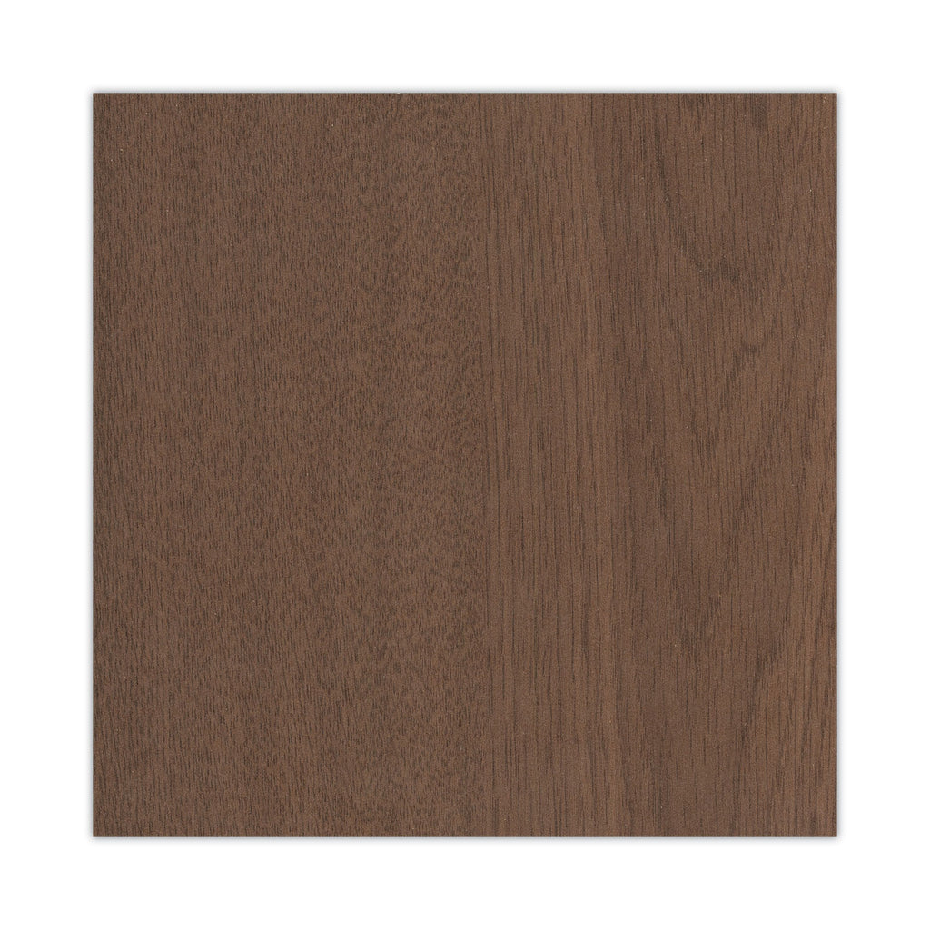 Mod Laminate Doors for 72"W Mod Desk Hutch, 17.86 x 14.82, Sepia Walnut 2/Carton