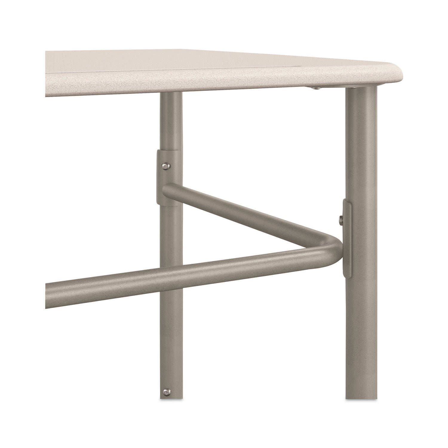 SmartLink Student Desk, Rectangle, 20" x 26" x 23" to 33", White, 2/Carton
