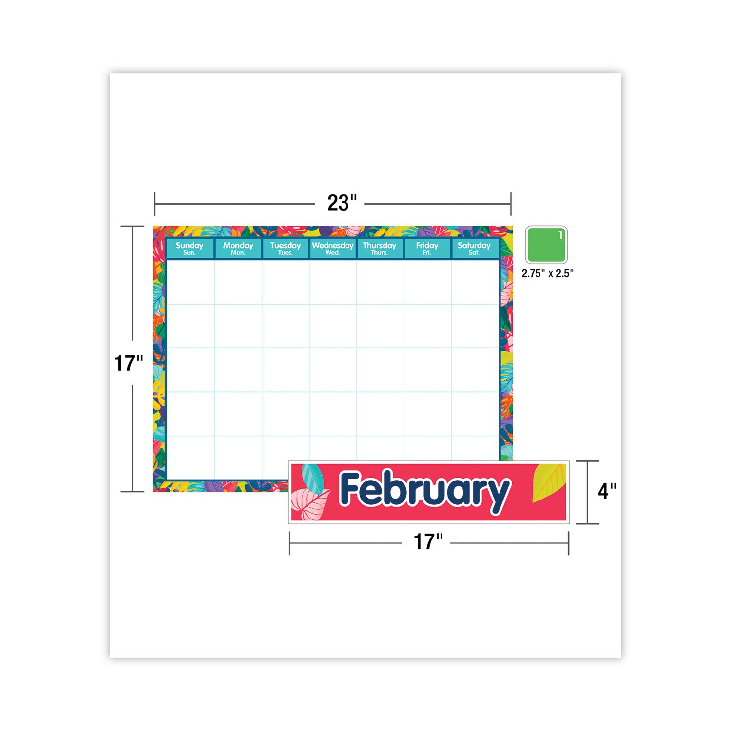 calendar-bulletin-board-set-one-world-134-pieces_cdp110486 - 2