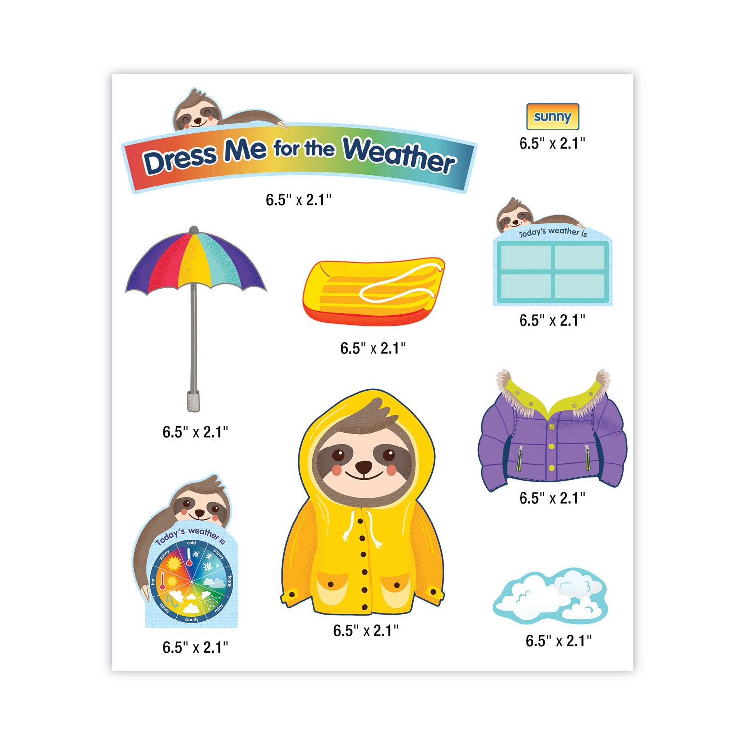 curriculum-bulletin-board-set-dress-me-for-the-weather-54-pieces_cdp110487 - 6