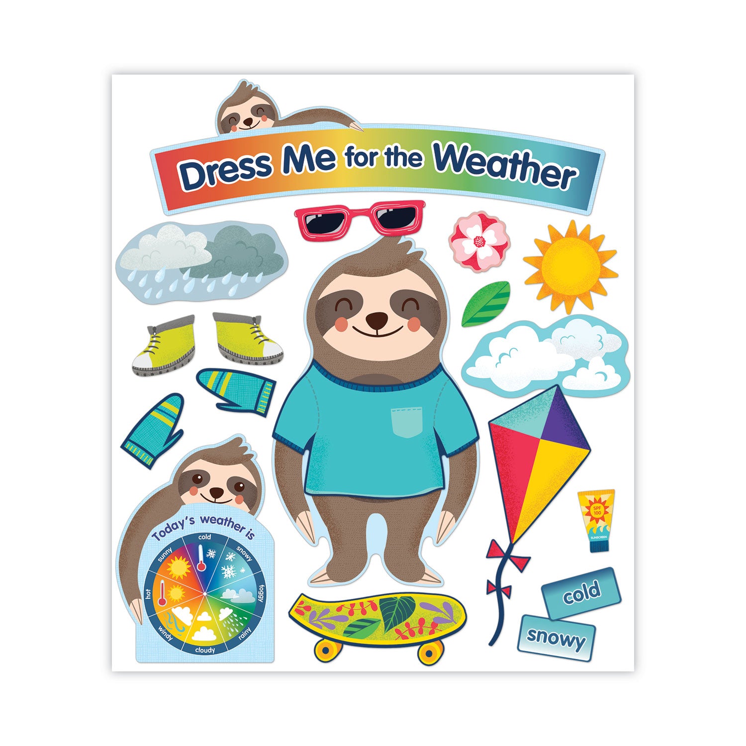 curriculum-bulletin-board-set-dress-me-for-the-weather-54-pieces_cdp110487 - 1