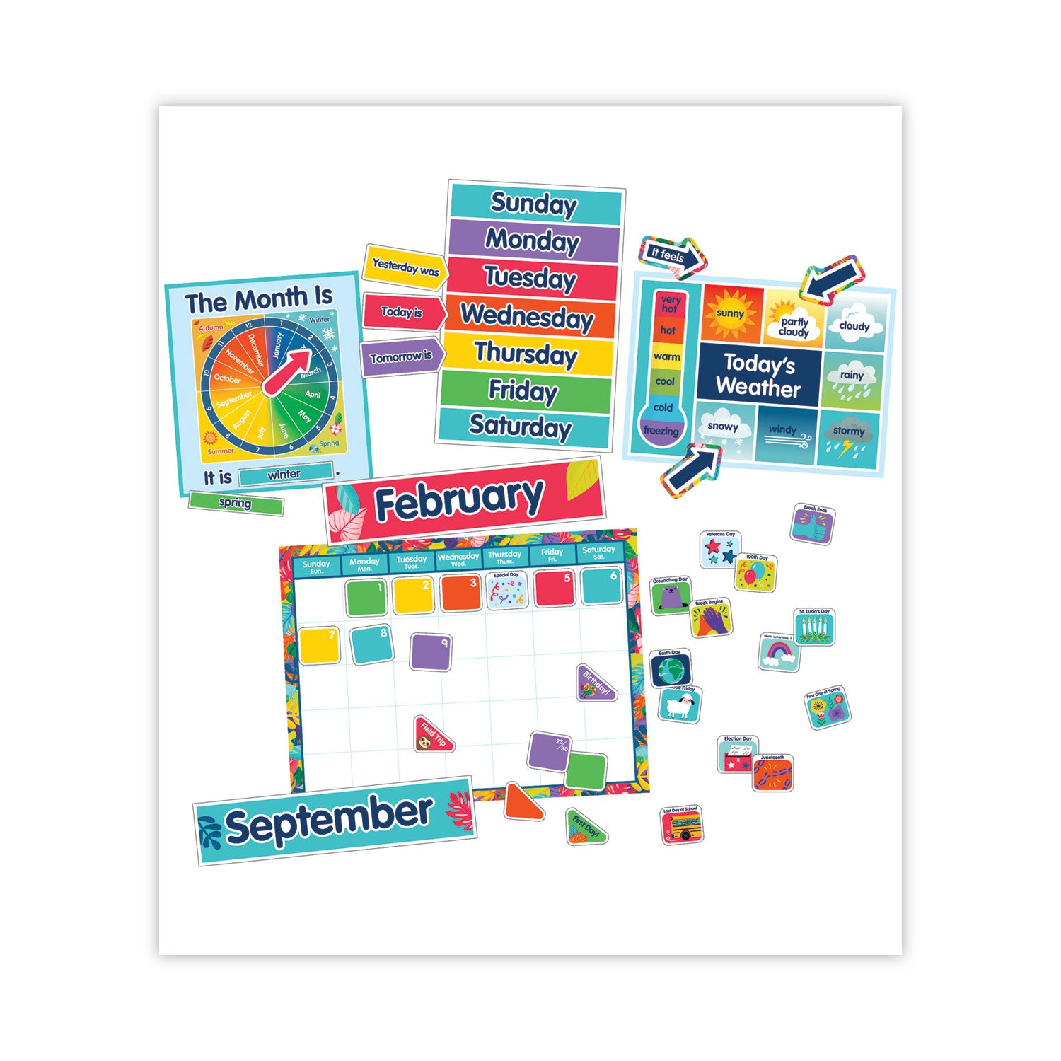 calendar-bulletin-board-set-one-world-134-pieces_cdp110486 - 1