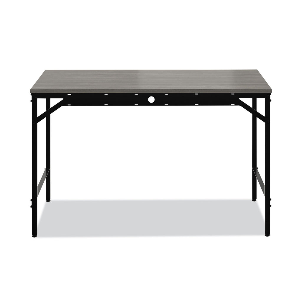 Simple Work Desk, 45.5" x 23.5" x 29.5", Gray