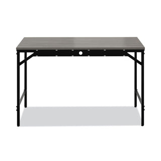 Simple Work Desk, 45.5" x 23.5" x 29.5", Gray