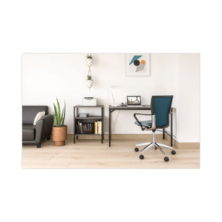 Simple Work Desk, 45.5" x 23.5" x 29.5", Gray