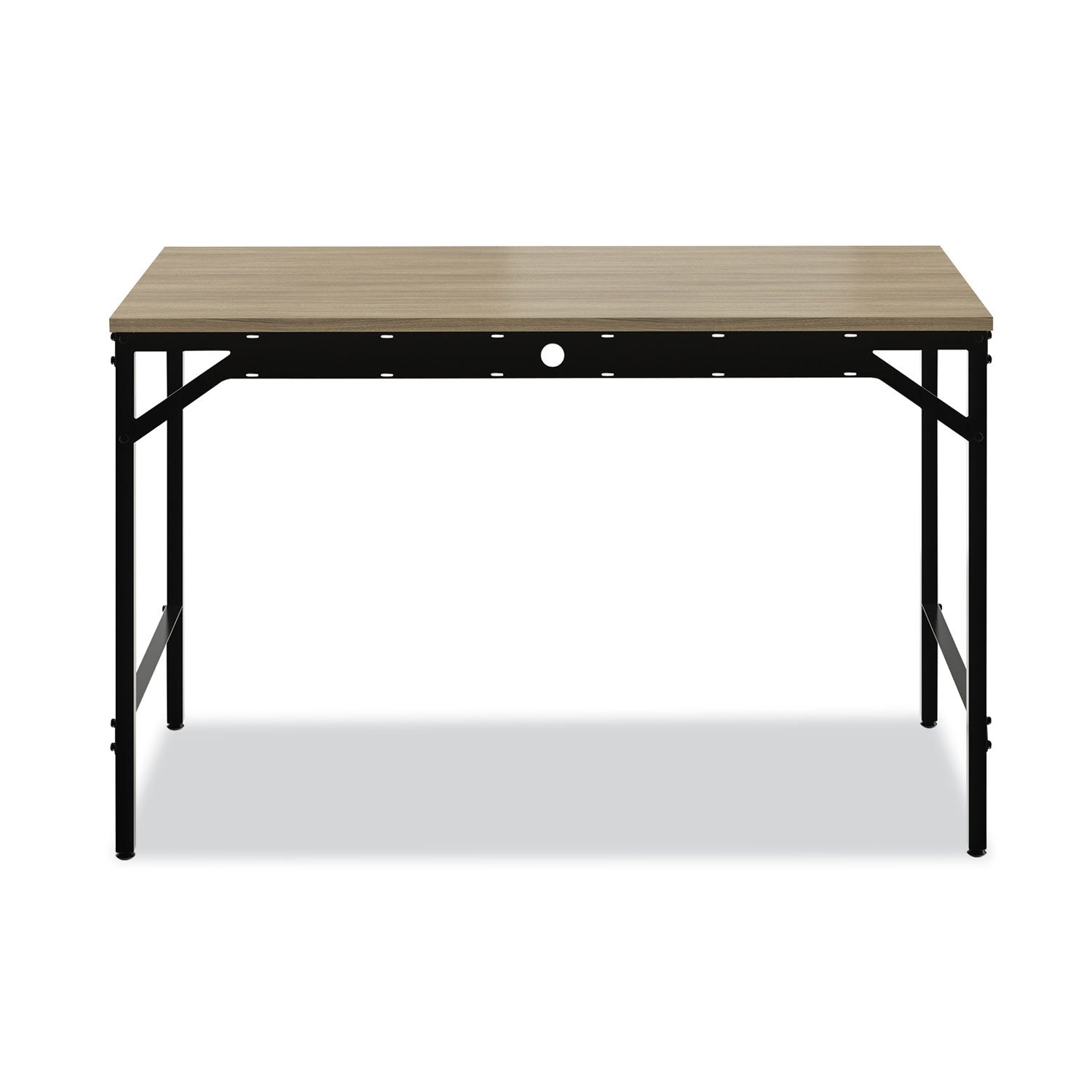 Simple Work Desk, 45.5" x 23.5" x 29.5", Walnut
