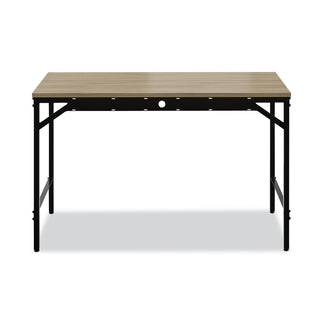 Simple Work Desk, 45.5" x 23.5" x 29.5", Walnut