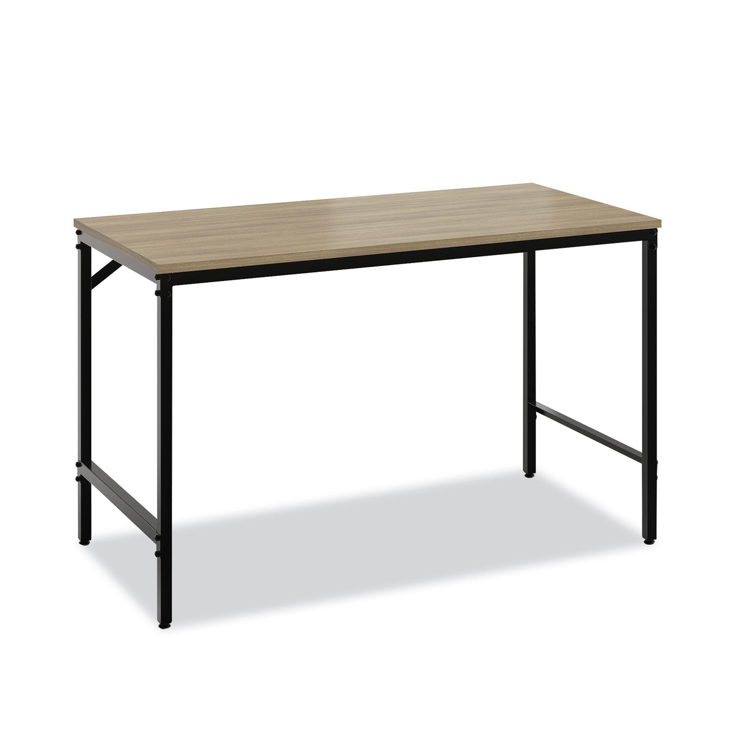 Simple Work Desk, 45.5" x 23.5" x 29.5", Walnut