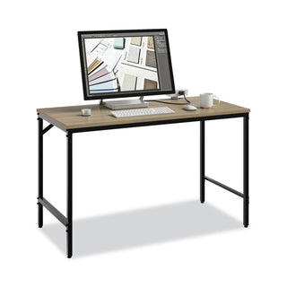 Simple Work Desk, 45.5" x 23.5" x 29.5", Walnut