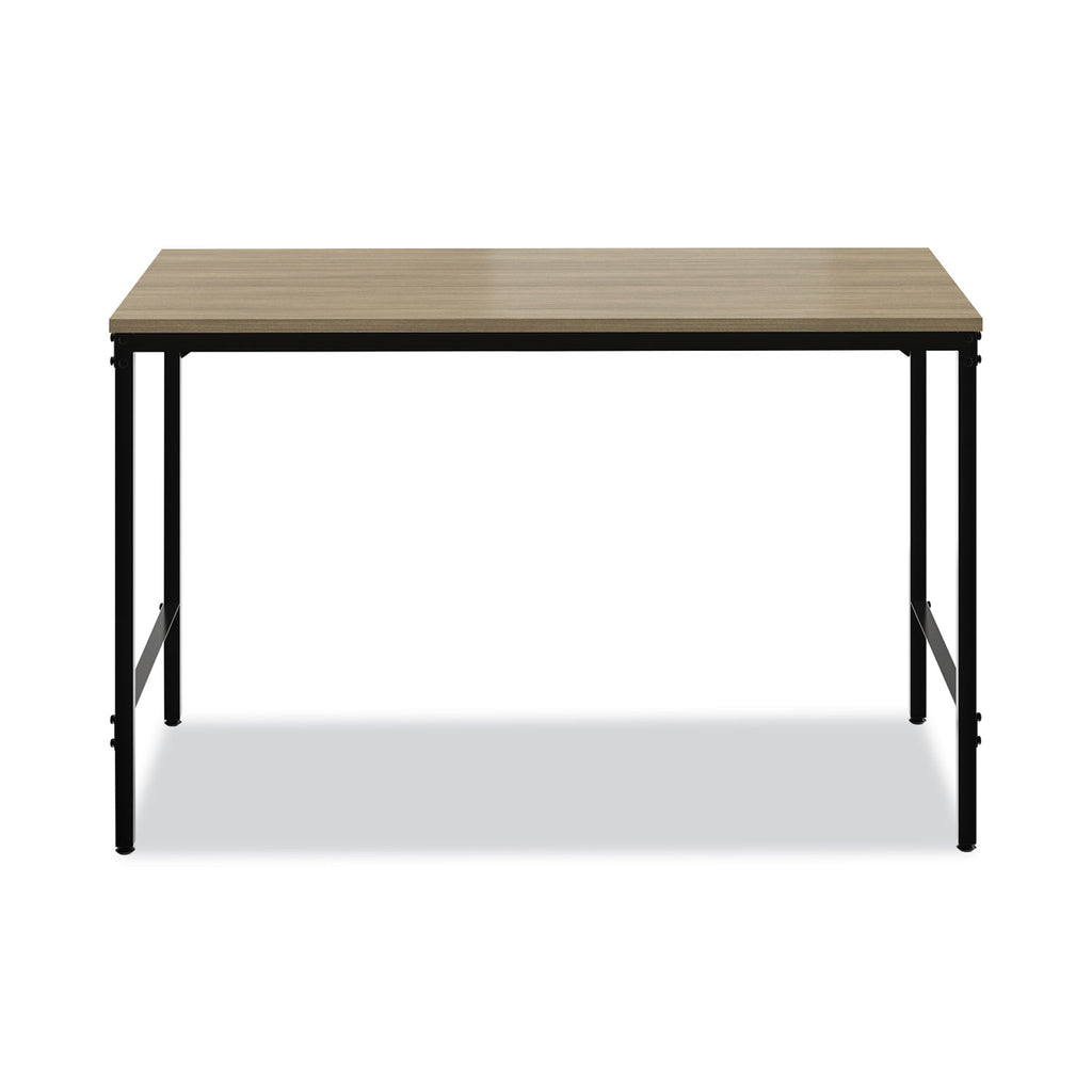 Simple Work Desk, 45.5" x 23.5" x 29.5", Walnut