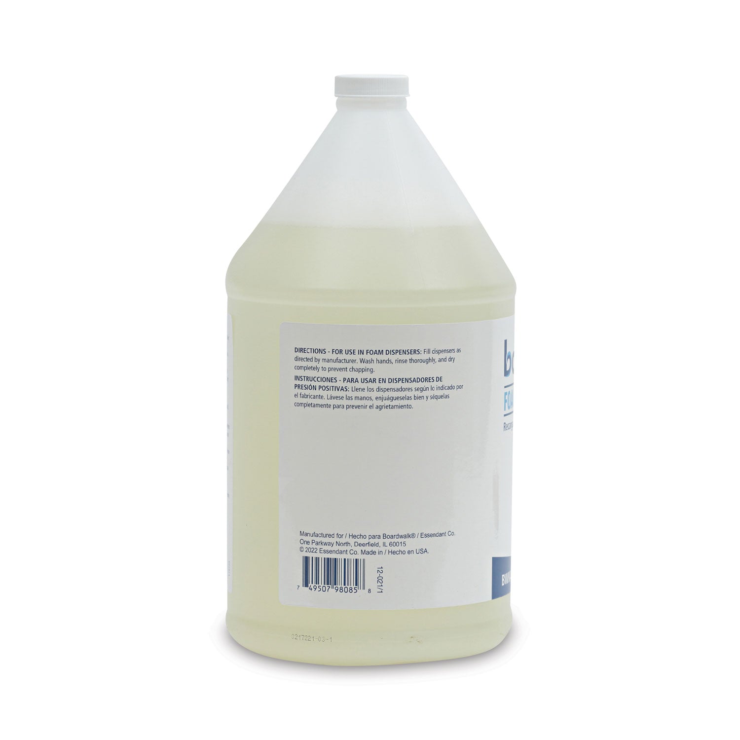 Foaming Hand Soap, Herbal Mint Scent, 1 gal Bottle