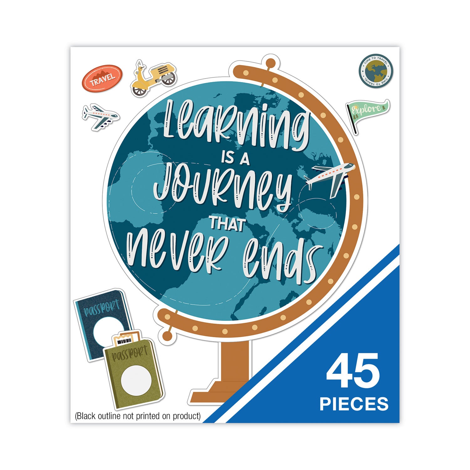 motivational-bulletin-board-set-learning-is-a-journey-45-pieces_cdp110555 - 3