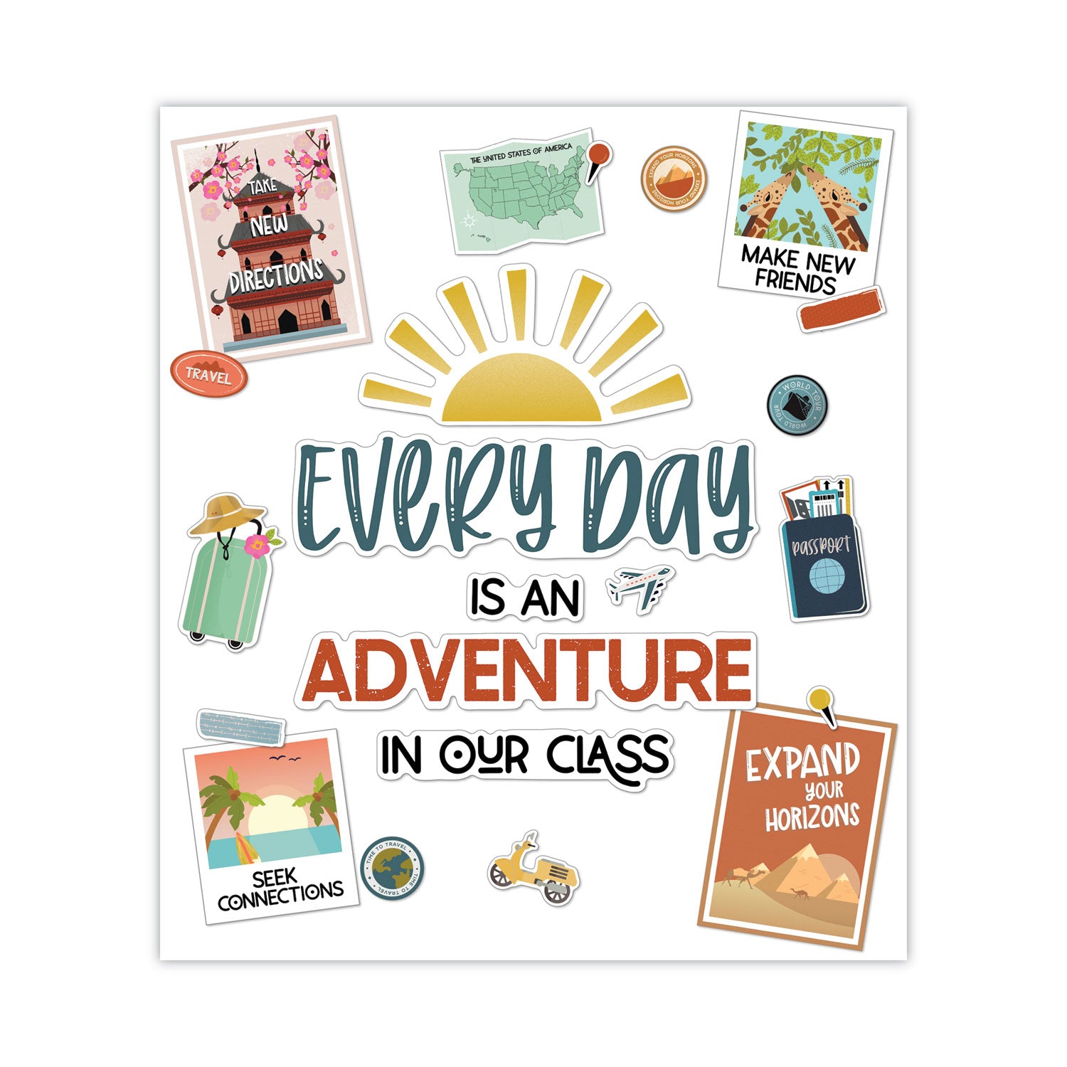 motivational-bulletin-board-set-everyday-is-an-adventure-42-pieces_cdp110554 - 1