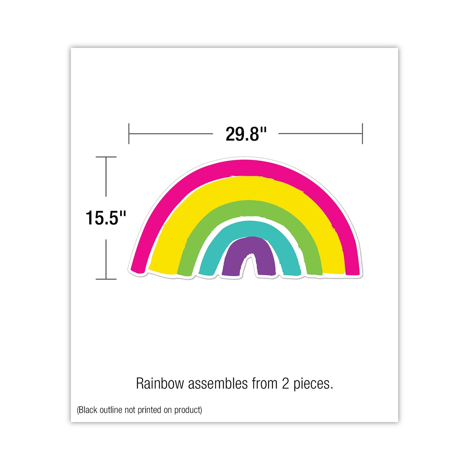 motivational-bulletin-board-set-kind-vibes-75-pieces_cdp110524 - 5