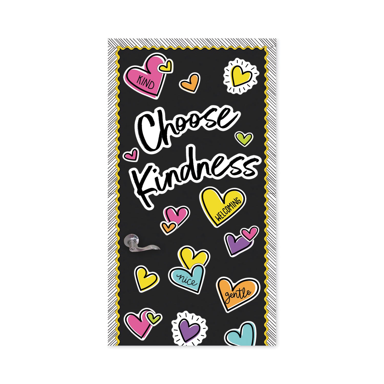 motivational-bulletin-board-set-kind-vibes-75-pieces_cdp110524 - 7