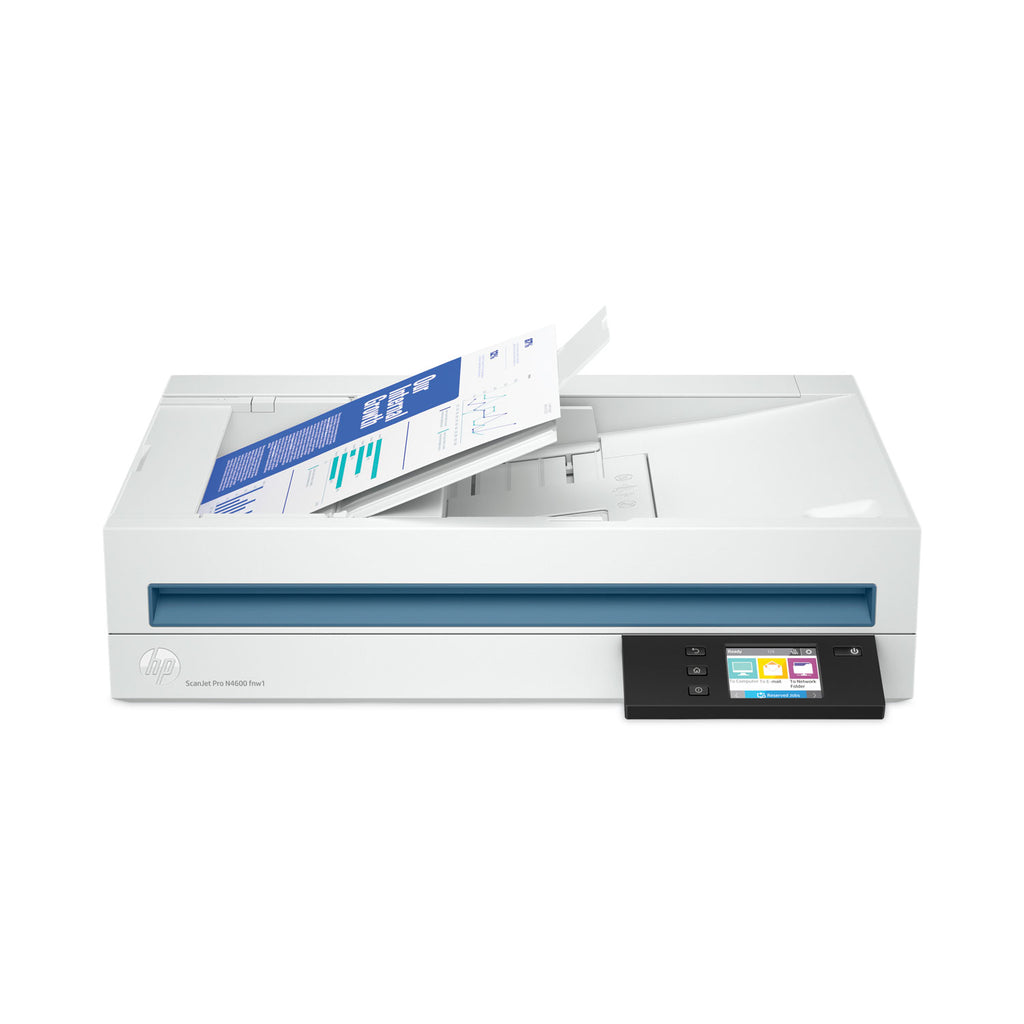 ScanJet Pro N4600, 1200dpi Optical Resolution, 100-Sheet Duplex Auto Document Feeder
