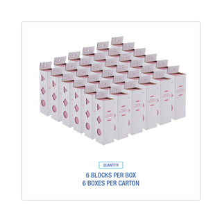 Deodorizing Para Wall Blocks, 24 oz, Pink, Cherry, 6/Box