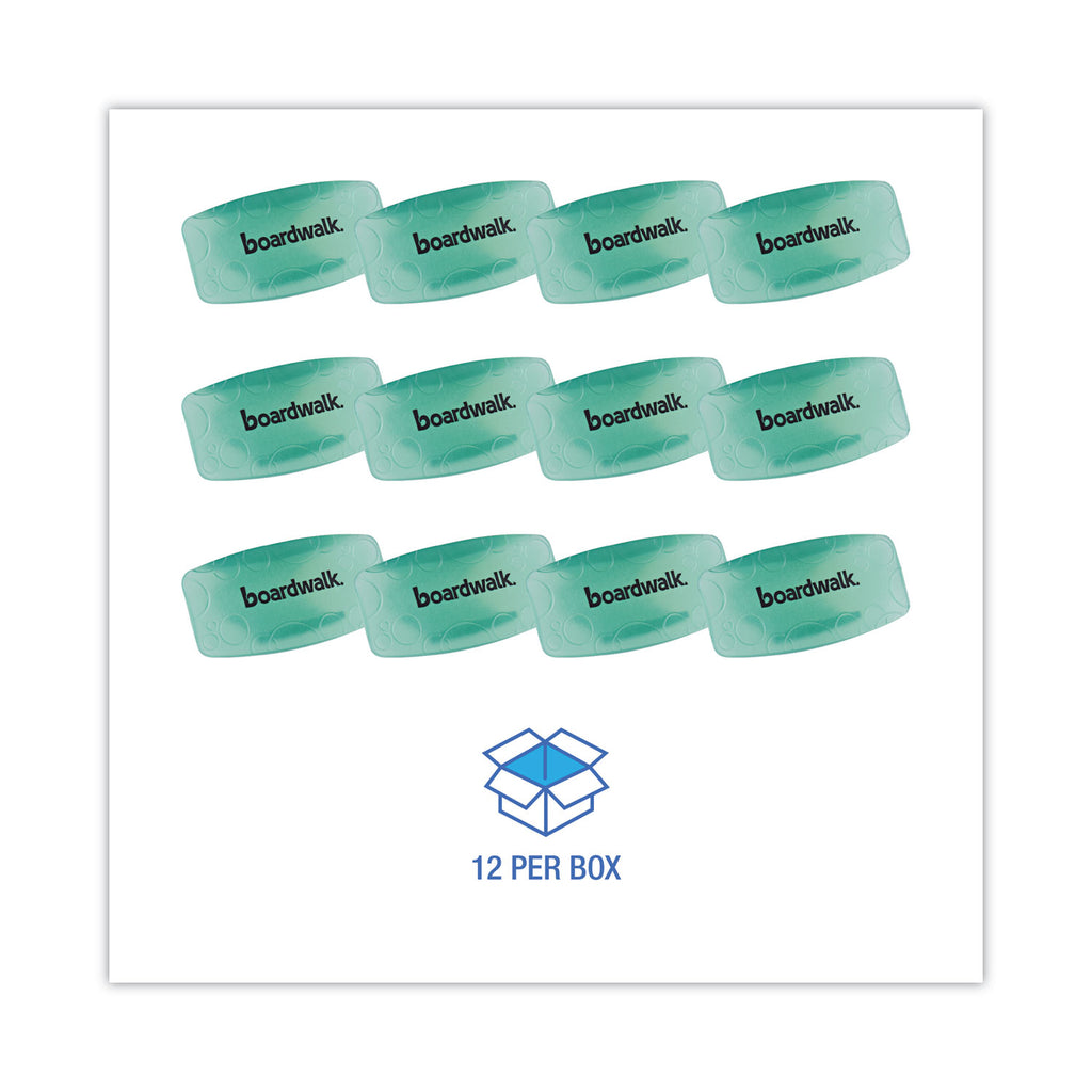 Bowl Clip, Cucumber Melon Scent, Green, 12/Box