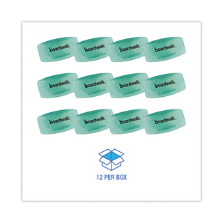 Bowl Clip, Cucumber Melon Scent, Green, 12/Box