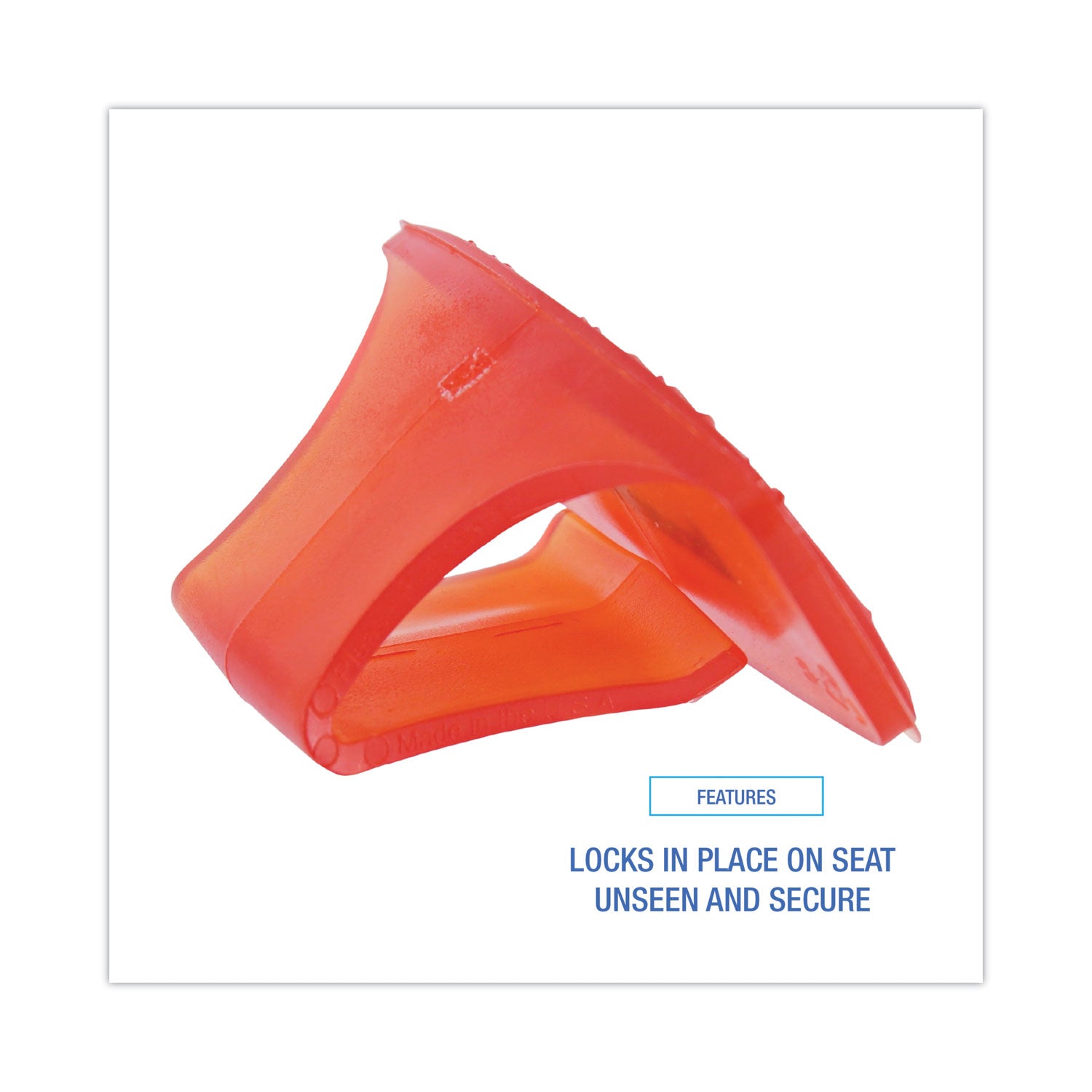Bowl Clip, Mango Scent, Orange, 72/Carton