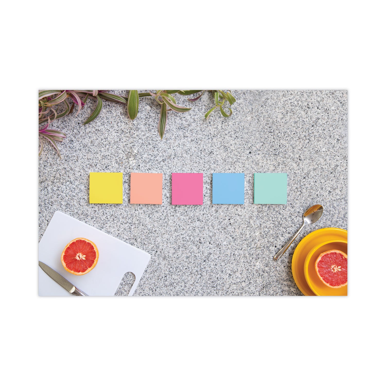 Note Pads in Summer Joy Collection Colors, 4" x 6", Note Ruled, Summer Joy Collection Colors, 90 Sheets/Pad, 3 Pads/Pack