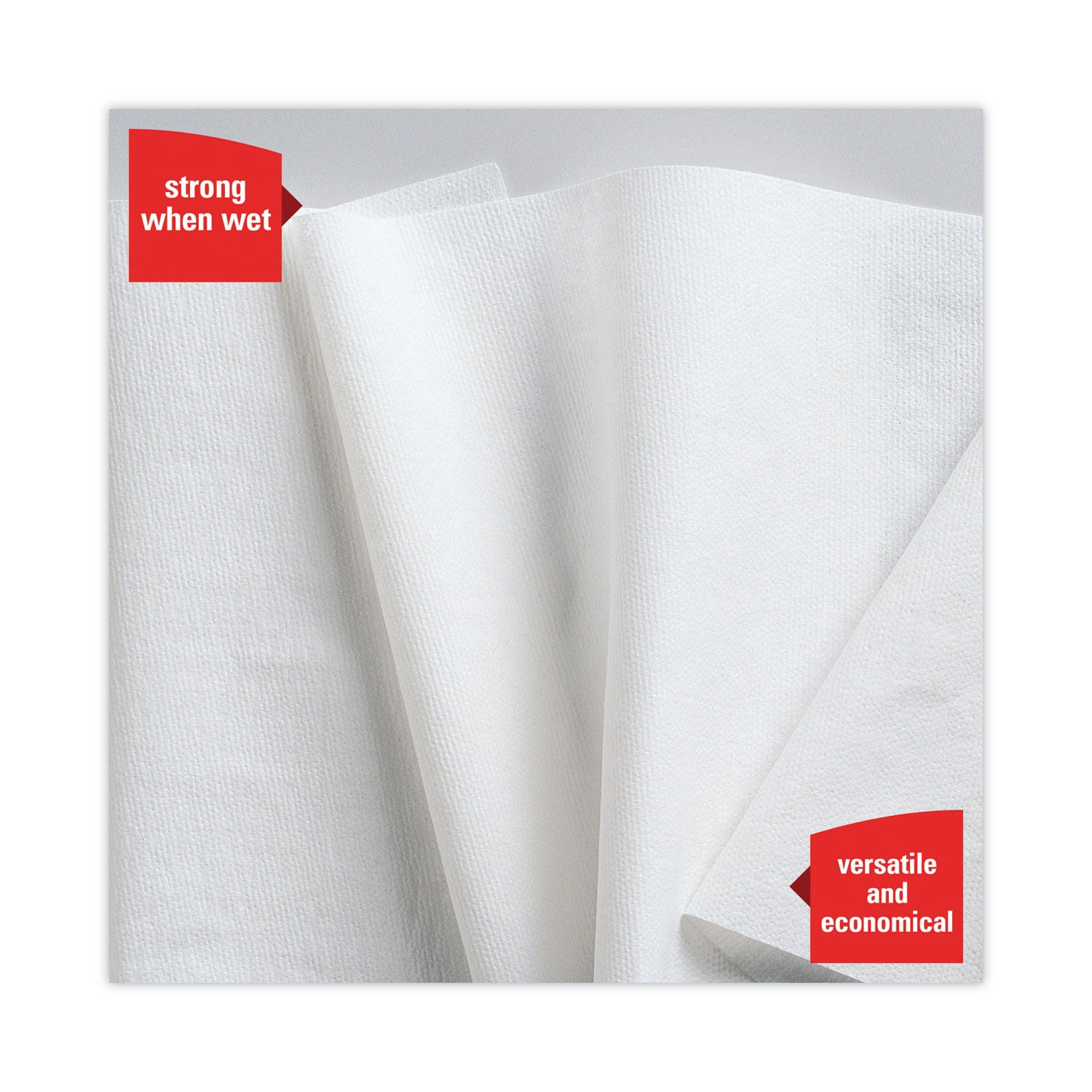 X50 Cloths, Jumbo Roll, 13.4 x 9.8, White, 1,100/Roll - 