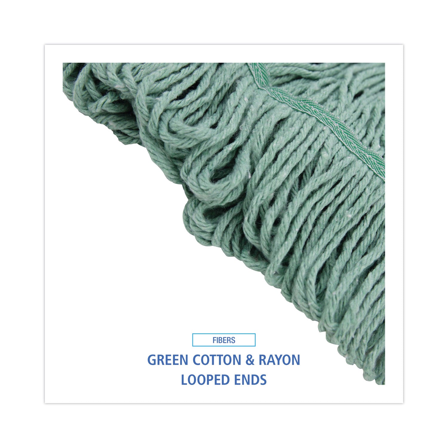mop-head-premium-standard-head-cotton-rayon-fiber-medium-green-12-carton_bwk502gnnb - 4
